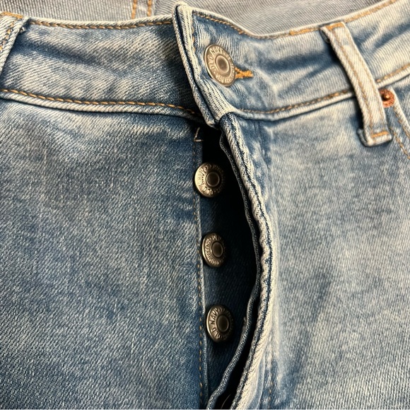 Old Navy High Waisted OG Straight Ankle Jean with Button Fly - Picture 4 of 13